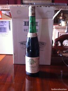 Colecionismo de vinhos e licores: BOTELLA DE VINO RIOJA MONOPOLE BLANCO SECO - 1960.